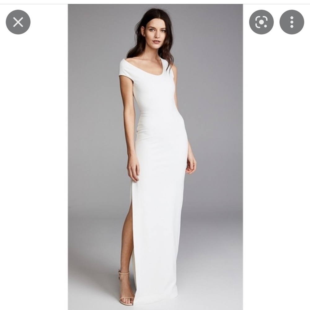 Solace London One Shoulder Maxi Dress NWT